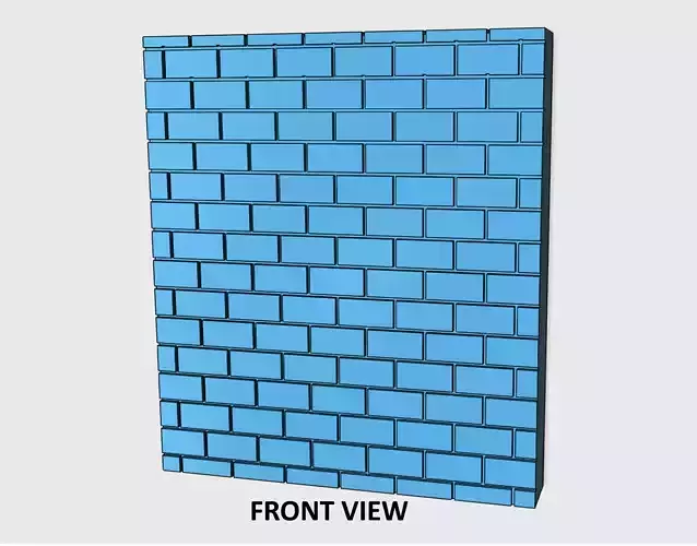 Brick Wall Diorama 2 pack