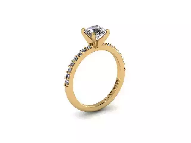 Engagement Solitaire Ring