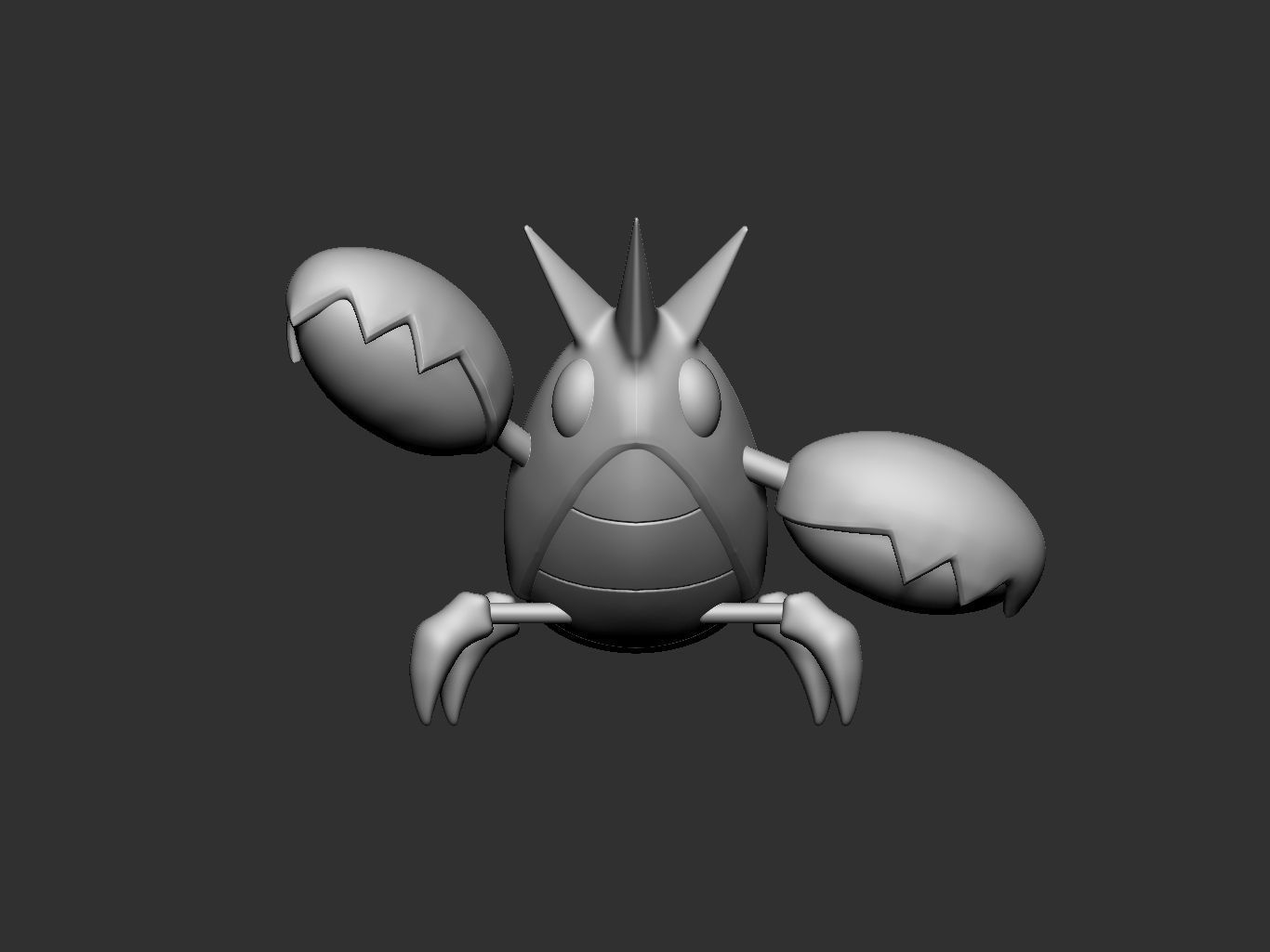 pokemon corphish evolution pack 3D print model_4