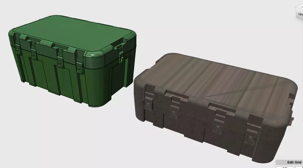 Ammo Crate Bundle Containers 3D print model_0