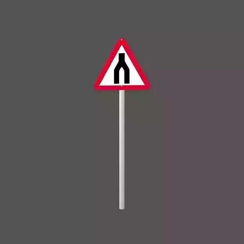 Hong Kong Road Dual Carriageway Ends Sign V1 001