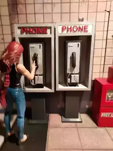 Legends Scale Pay Phone Digital File for 3d Printing STL File 3D print model Legends Scale Pay Phone Digital File for 3d Printing STL File 3D print model