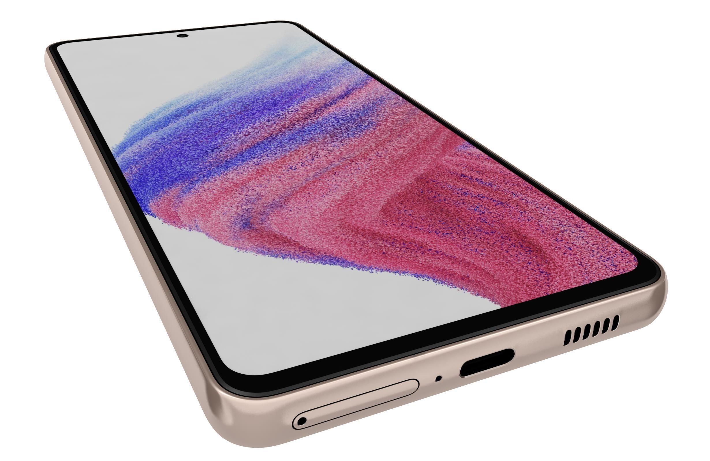 Samsung Galaxy A53 5G Peach 3D model_12