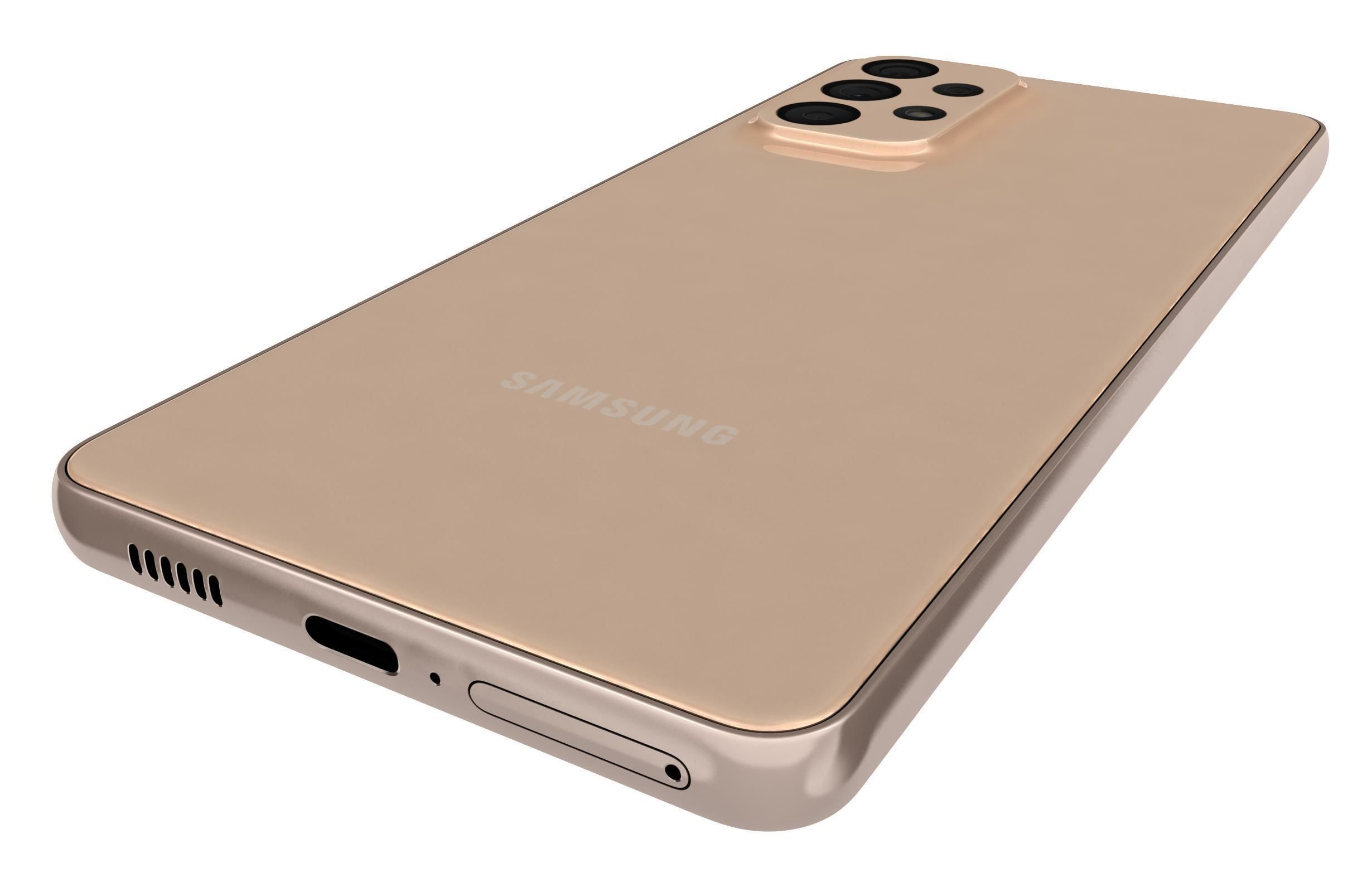 Samsung Galaxy A53 5G Peach 3D model_14