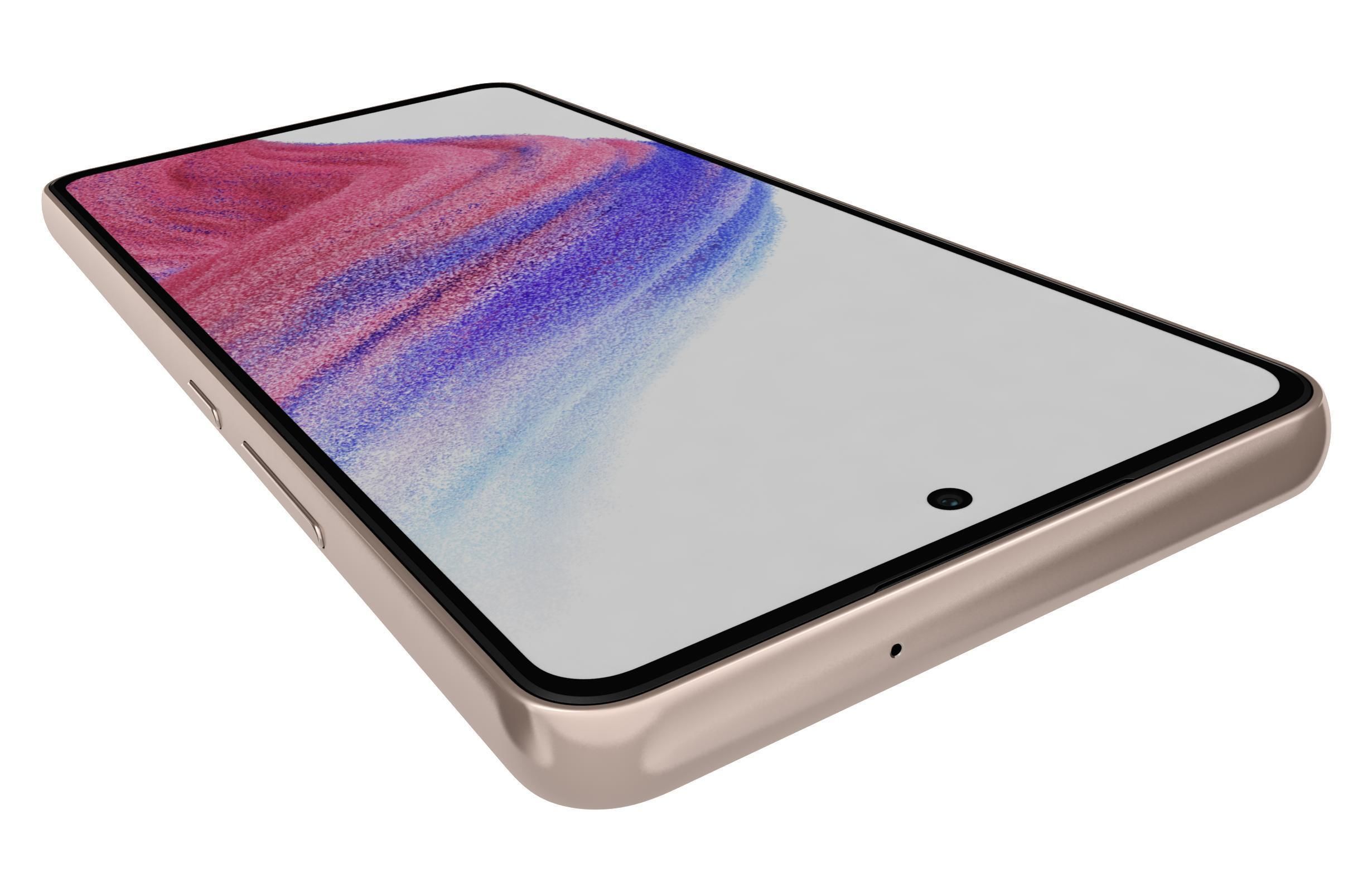 Samsung Galaxy A53 5G Peach 3D model_13