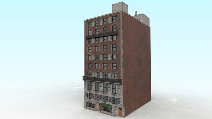buildins tall building 3D model