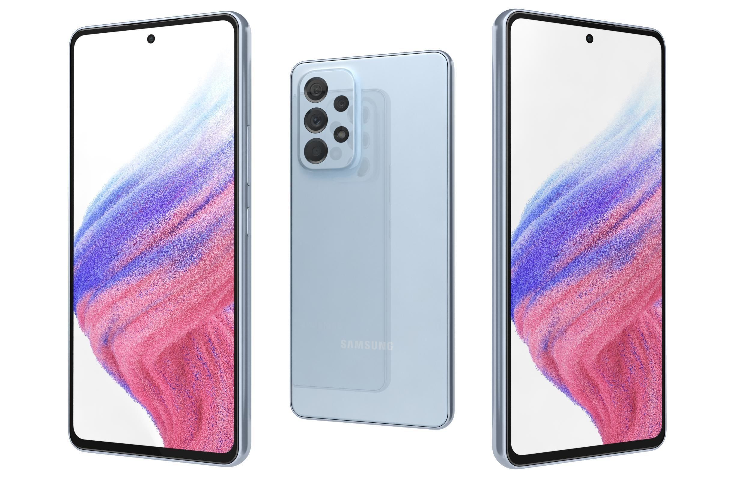 Samsung Galaxy A53 5G All Colors 3D model