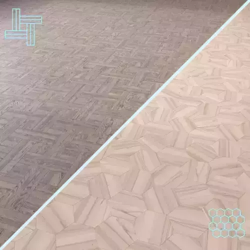 Parquet - Laminate - Wooden floor 2 in 1