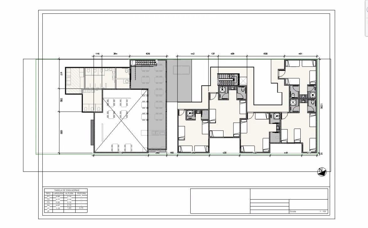 Dorm complete revit project 3D model_21