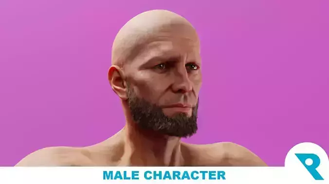 Realistic Male Character - Mike