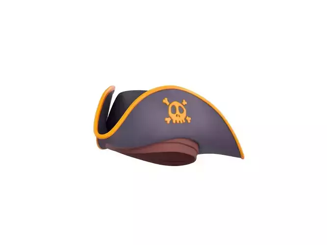 Prop077 Pirate Hat 3D model
