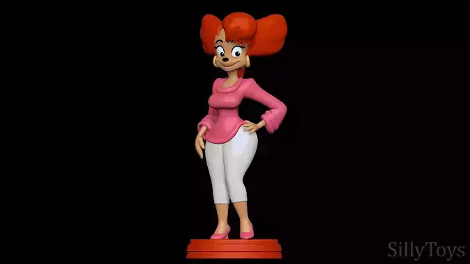 Peg Pete - Goofy Troop 3D print model
