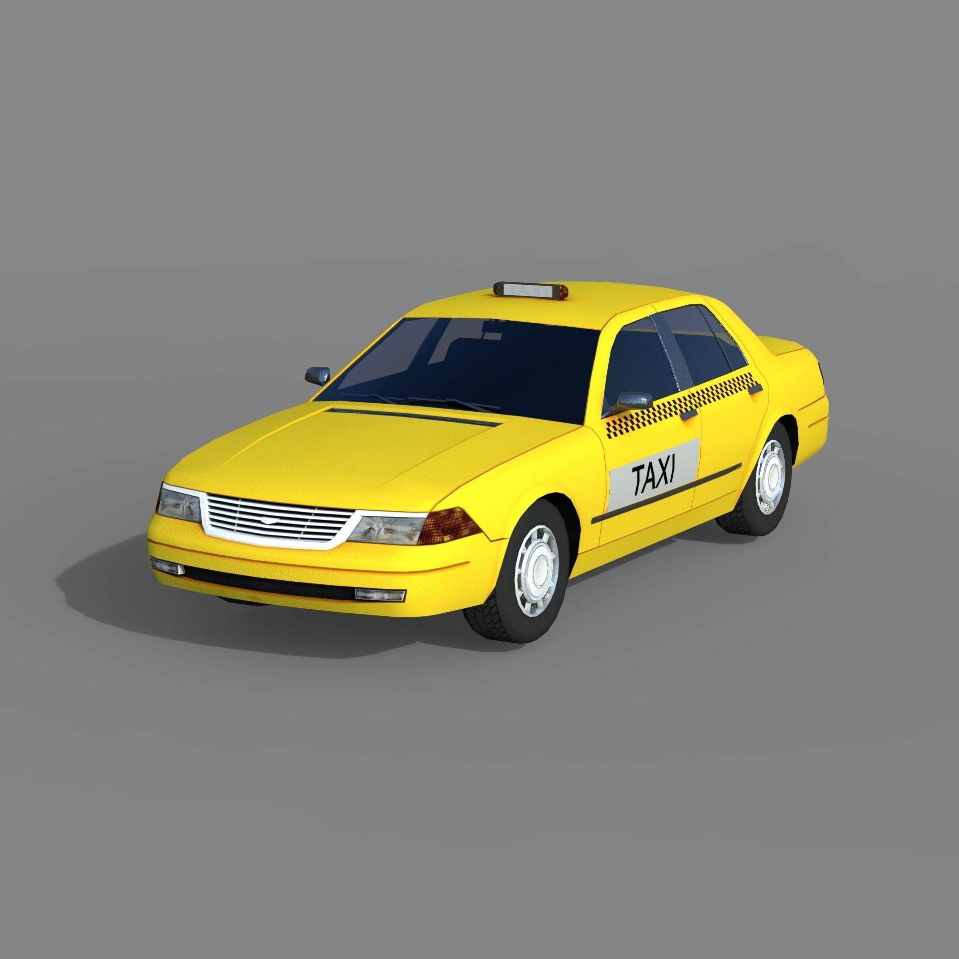 Utility Vehicles Pack High Quality Low-poly 3D model_30