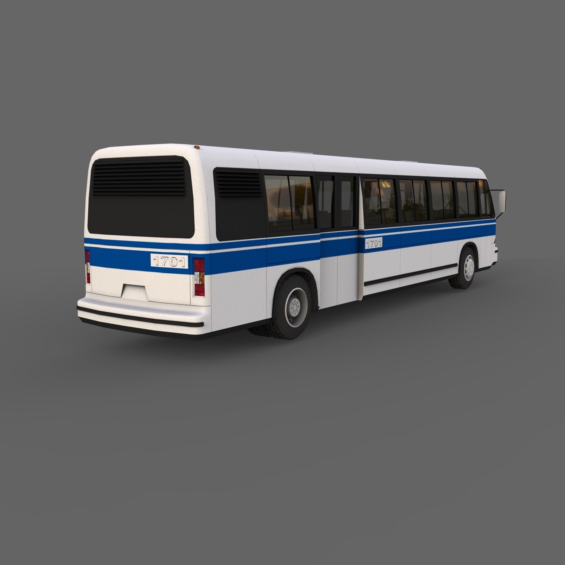 Utility Vehicles Pack High Quality Low-poly 3D model_62