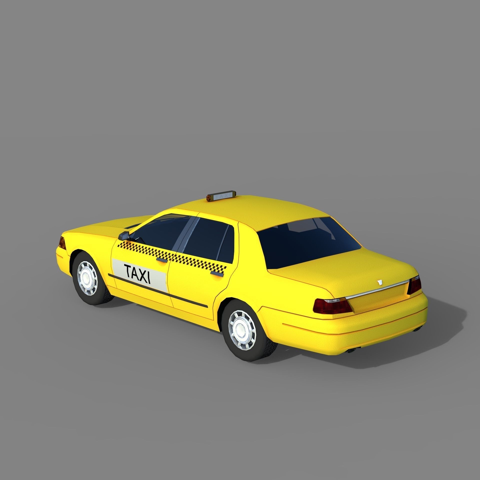 Utility Vehicles Pack High Quality Low-poly 3D model_69