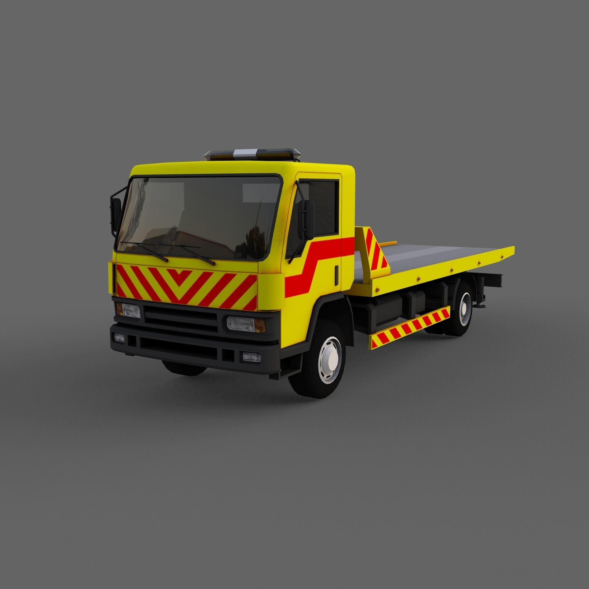 Utility Vehicles Pack High Quality Low-poly 3D model_64