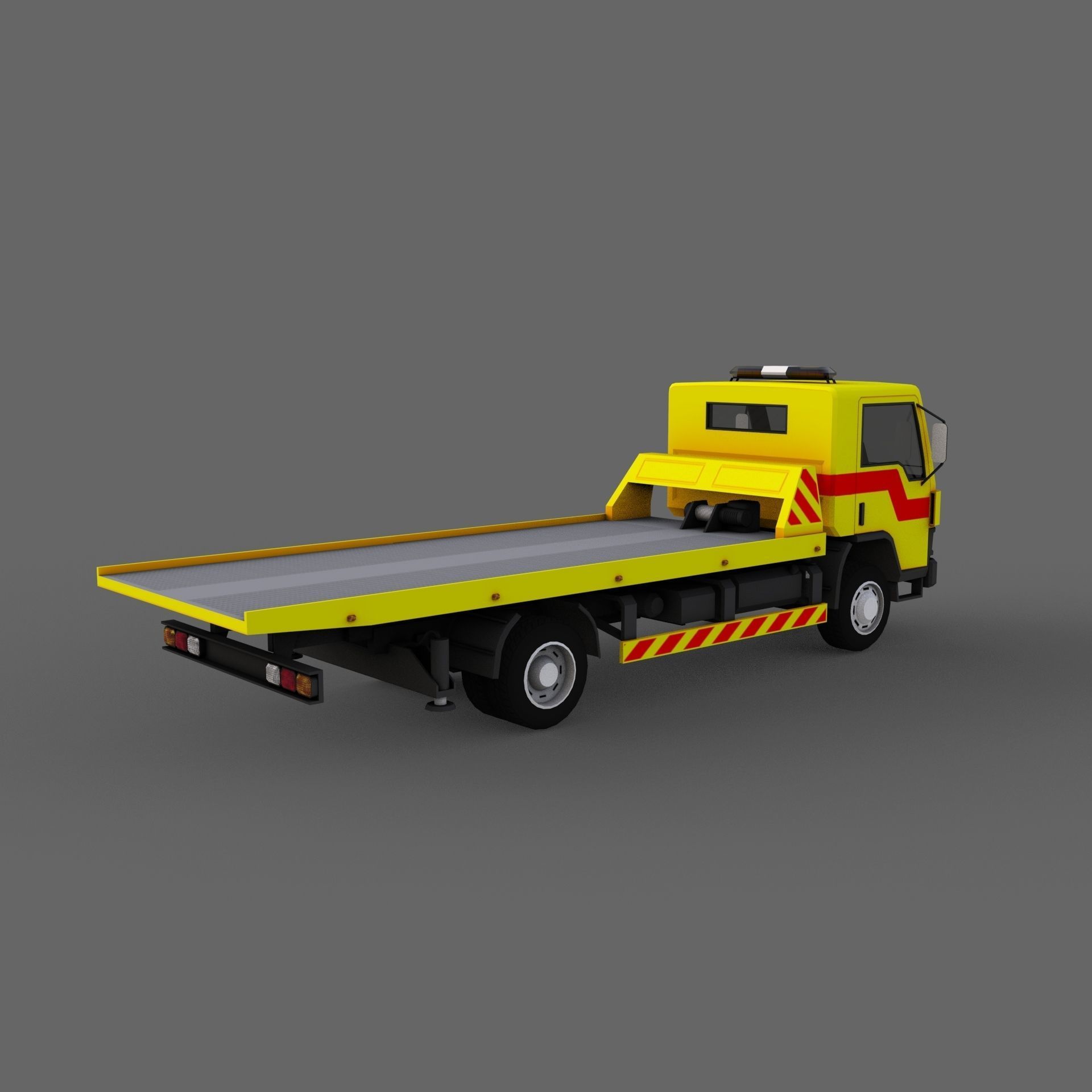 Utility Vehicles Pack High Quality Low-poly 3D model_61