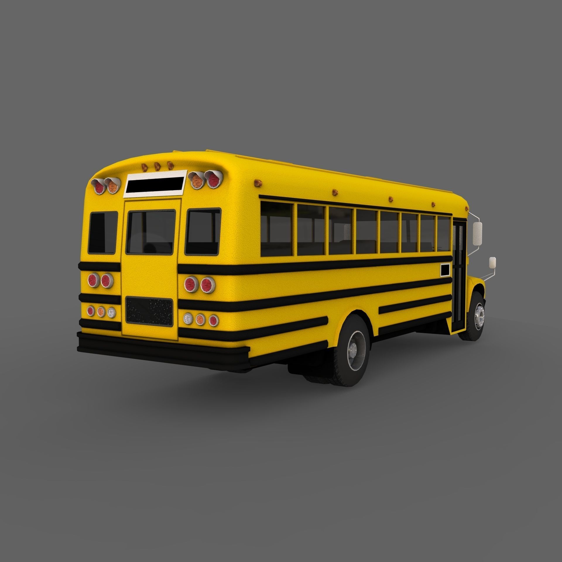 Utility Vehicles Pack High Quality Low-poly 3D model_41