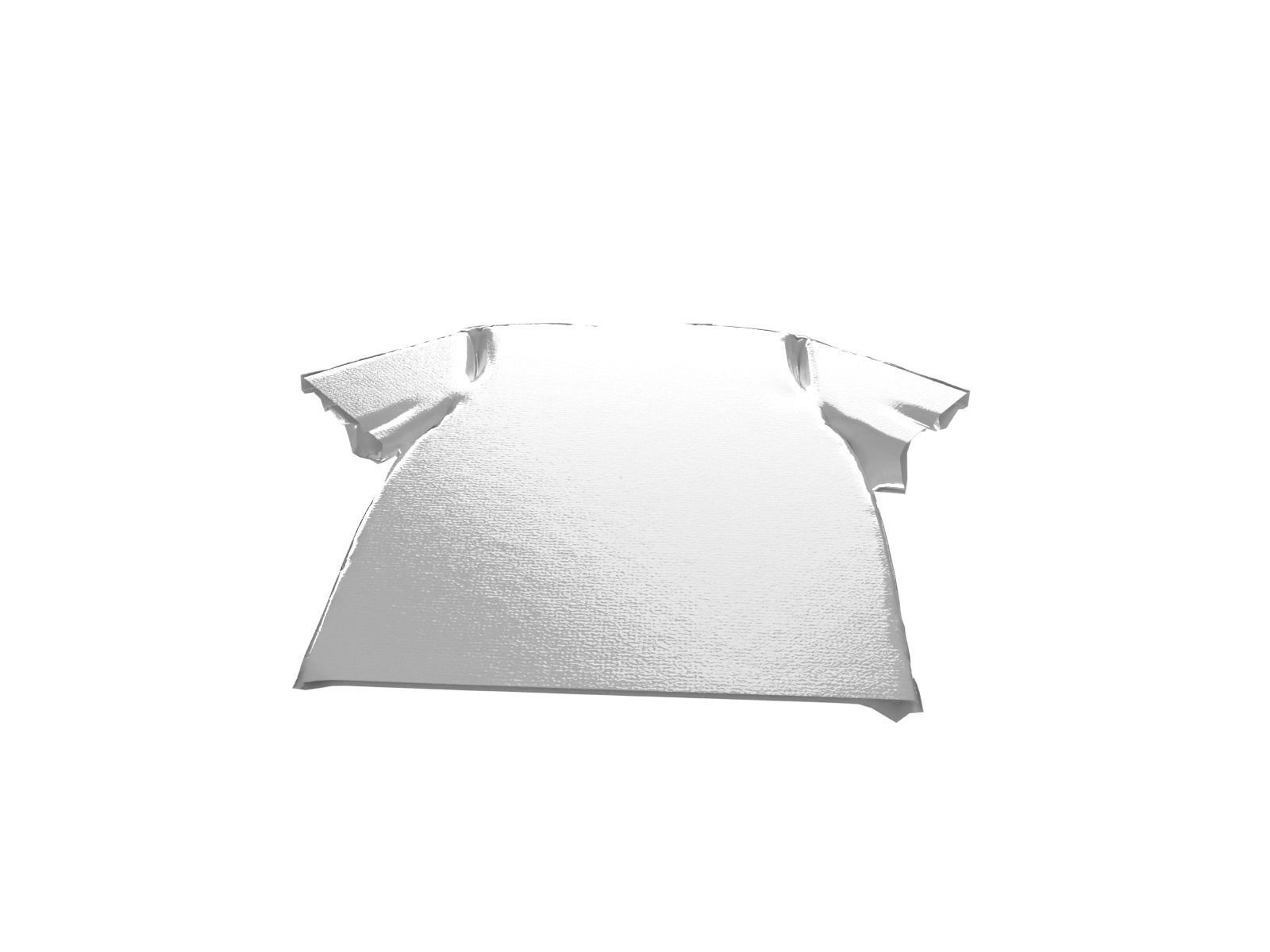 T-Shirt with American Bald Eagle Head  3D model_3