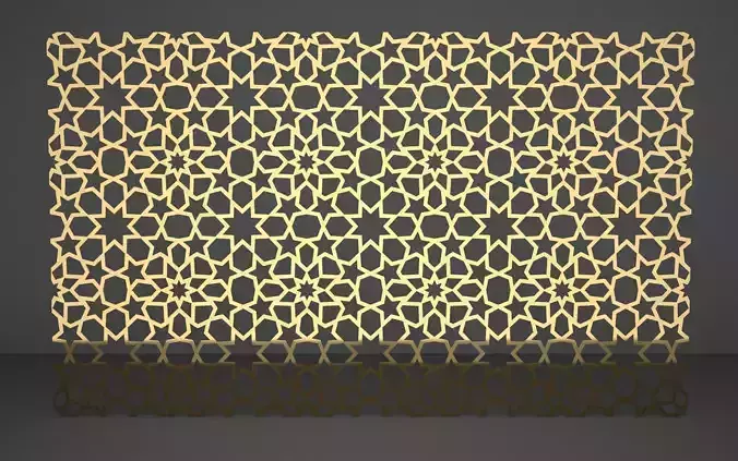 islamic Pattern 3D model