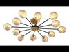 Sputnik Chandeliers Modern LED  Free 3D model_1