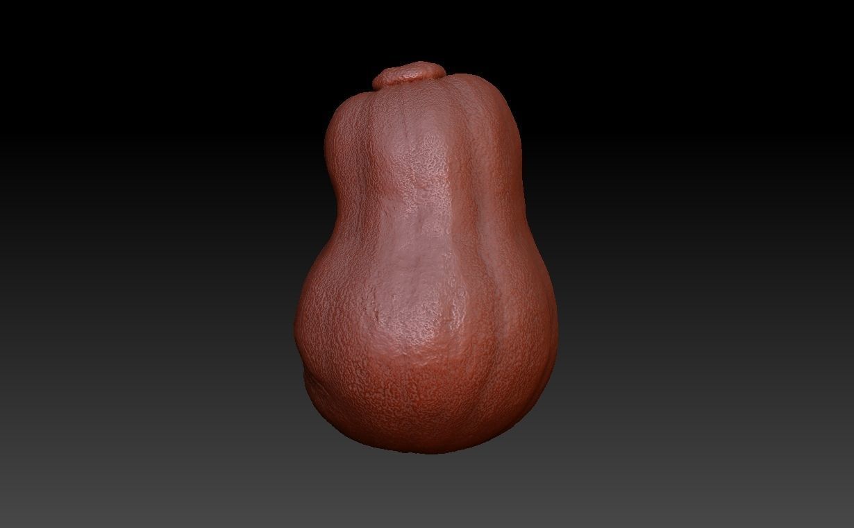 Low poly High poly Gourd 220327 - Photogrammetry Low-poly 3D model_11