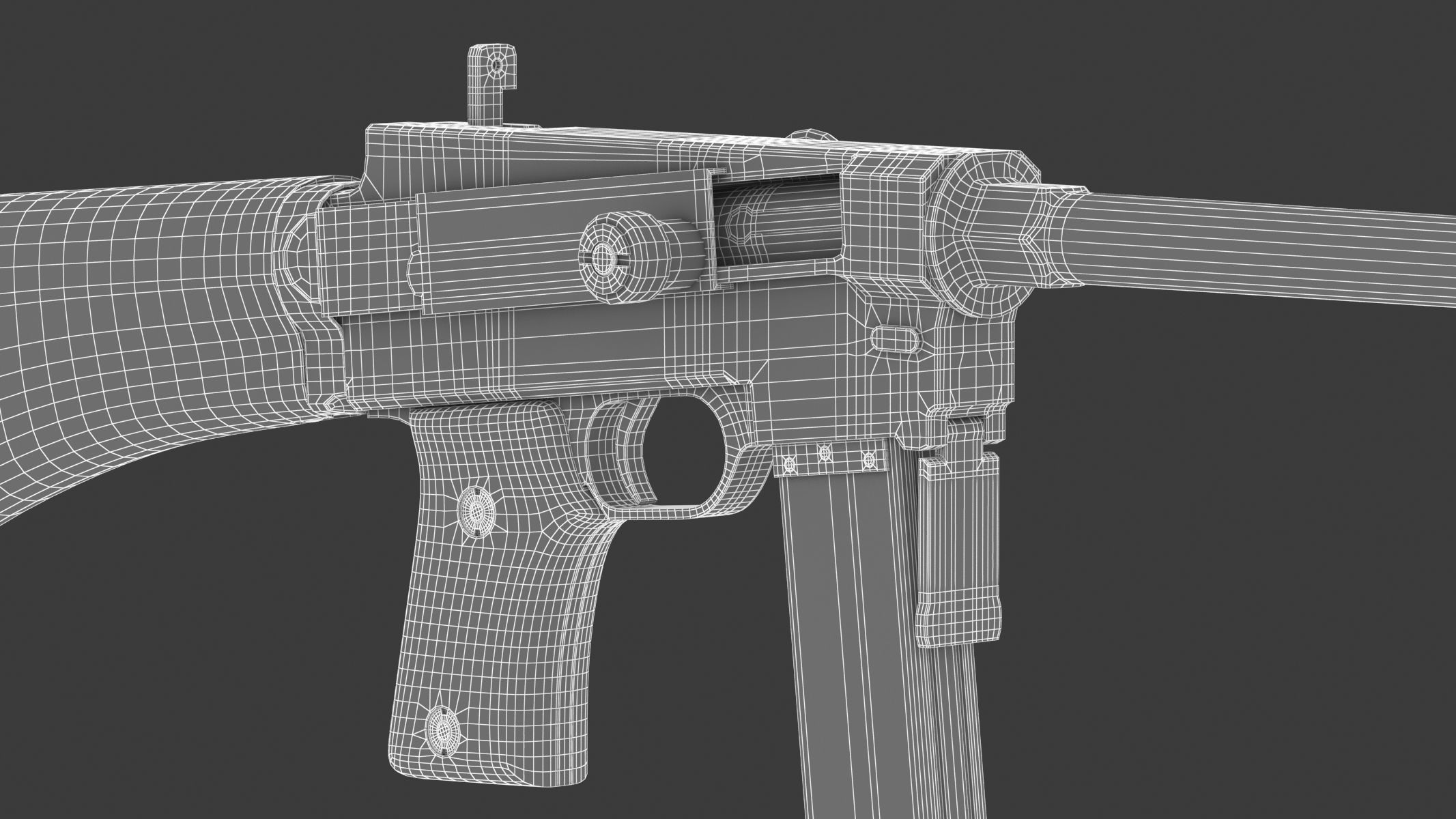 MAS-38 airsoft gun 3D model_24