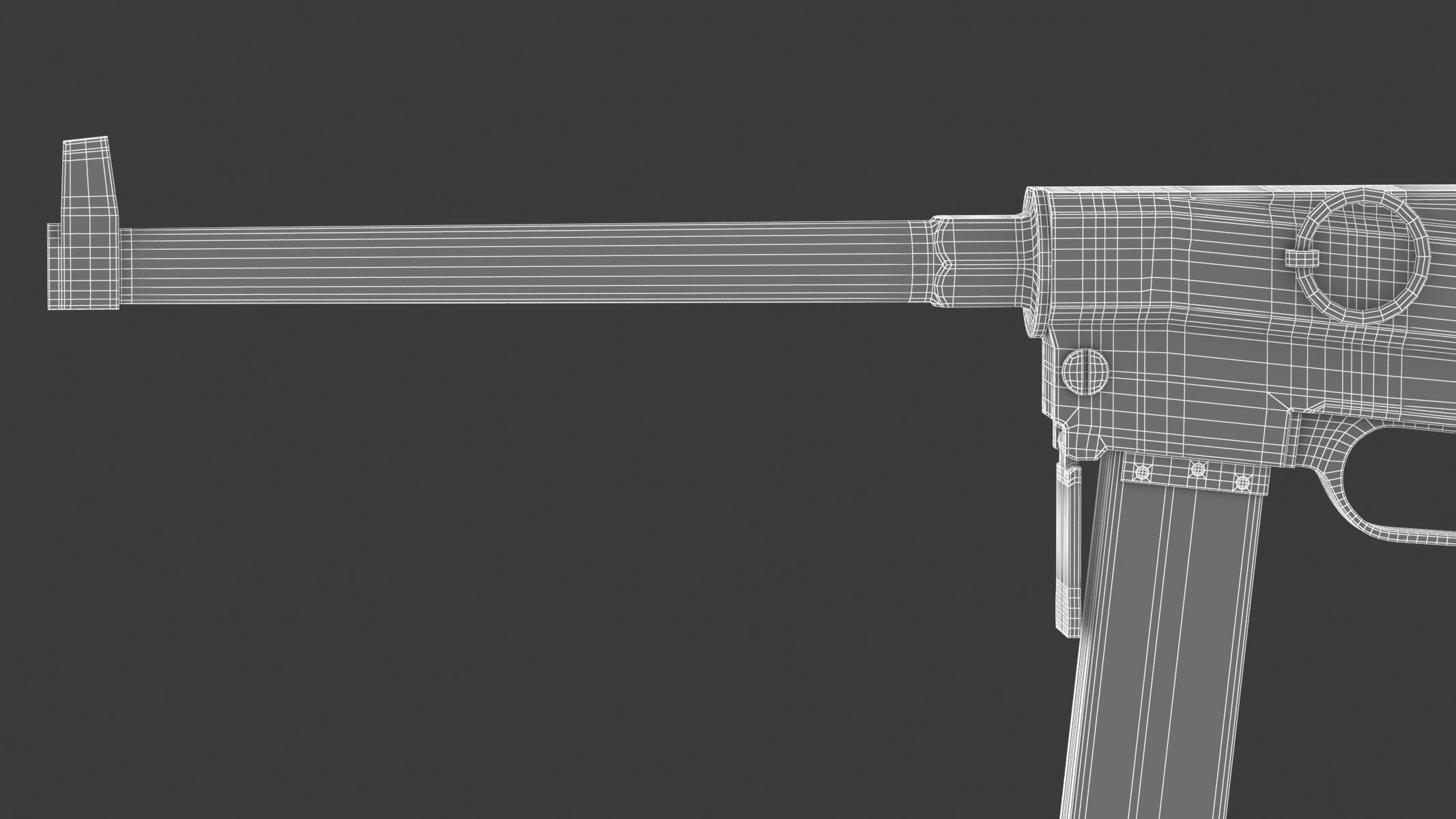 MAS-38 airsoft gun 3D model_22