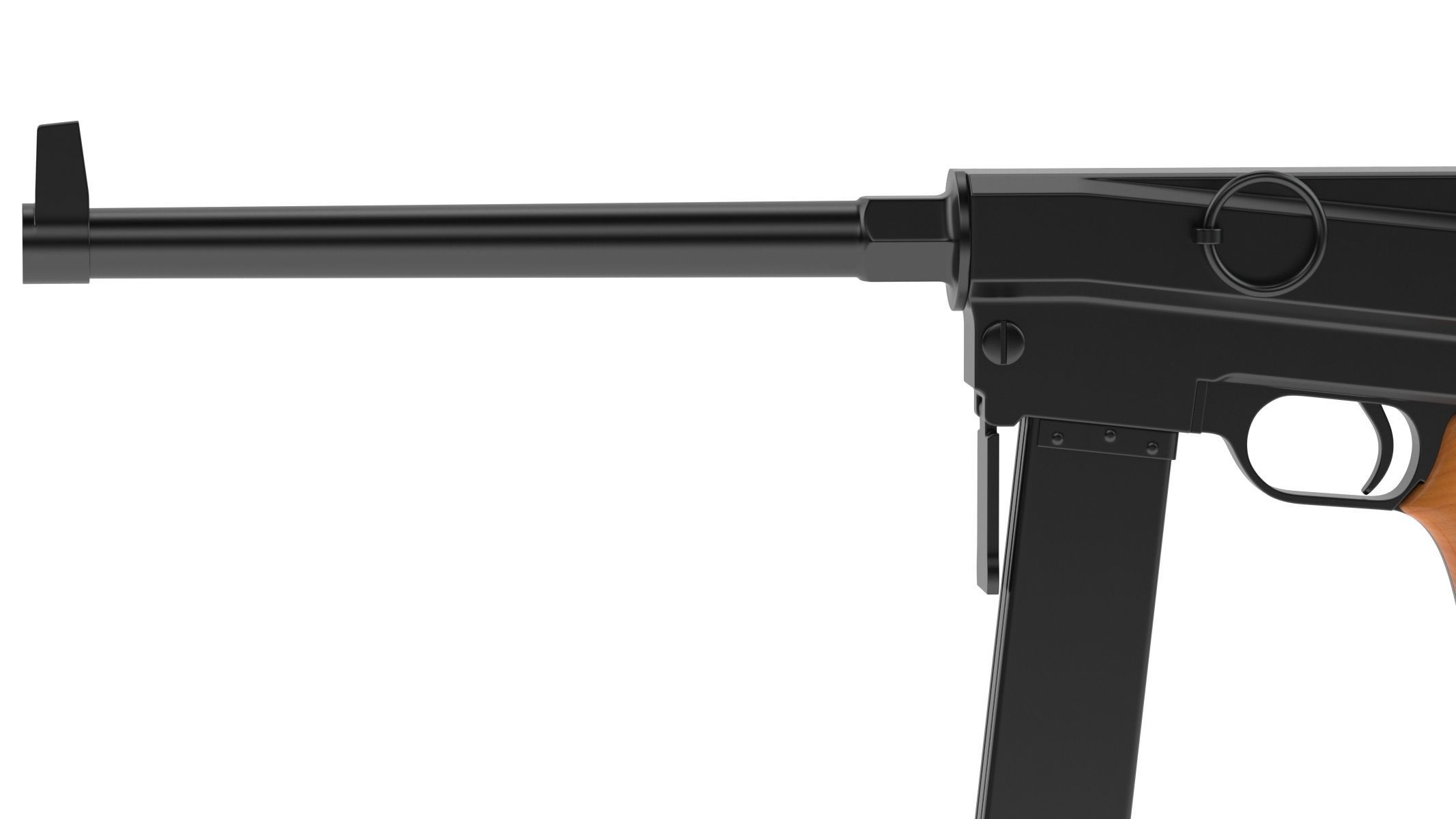 MAS-38 airsoft gun 3D model_7