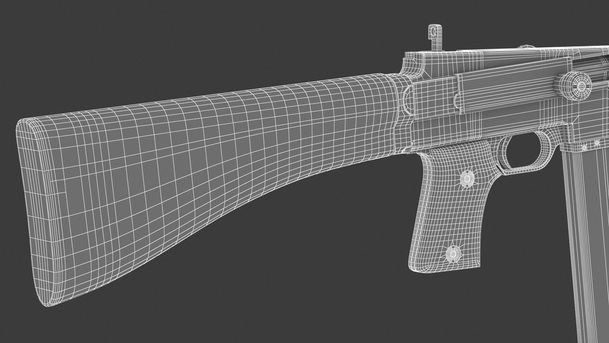 MAS-38 airsoft gun 3D model_20
