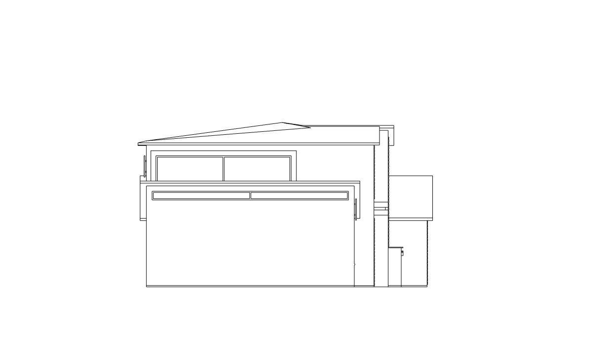 Architectural 3D model modern house 3D model_18