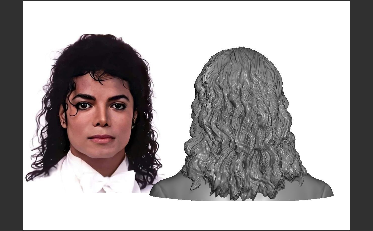 MICHAEL JACKSON AMERICAN SINGER-SONGWRITER 3D print model_3