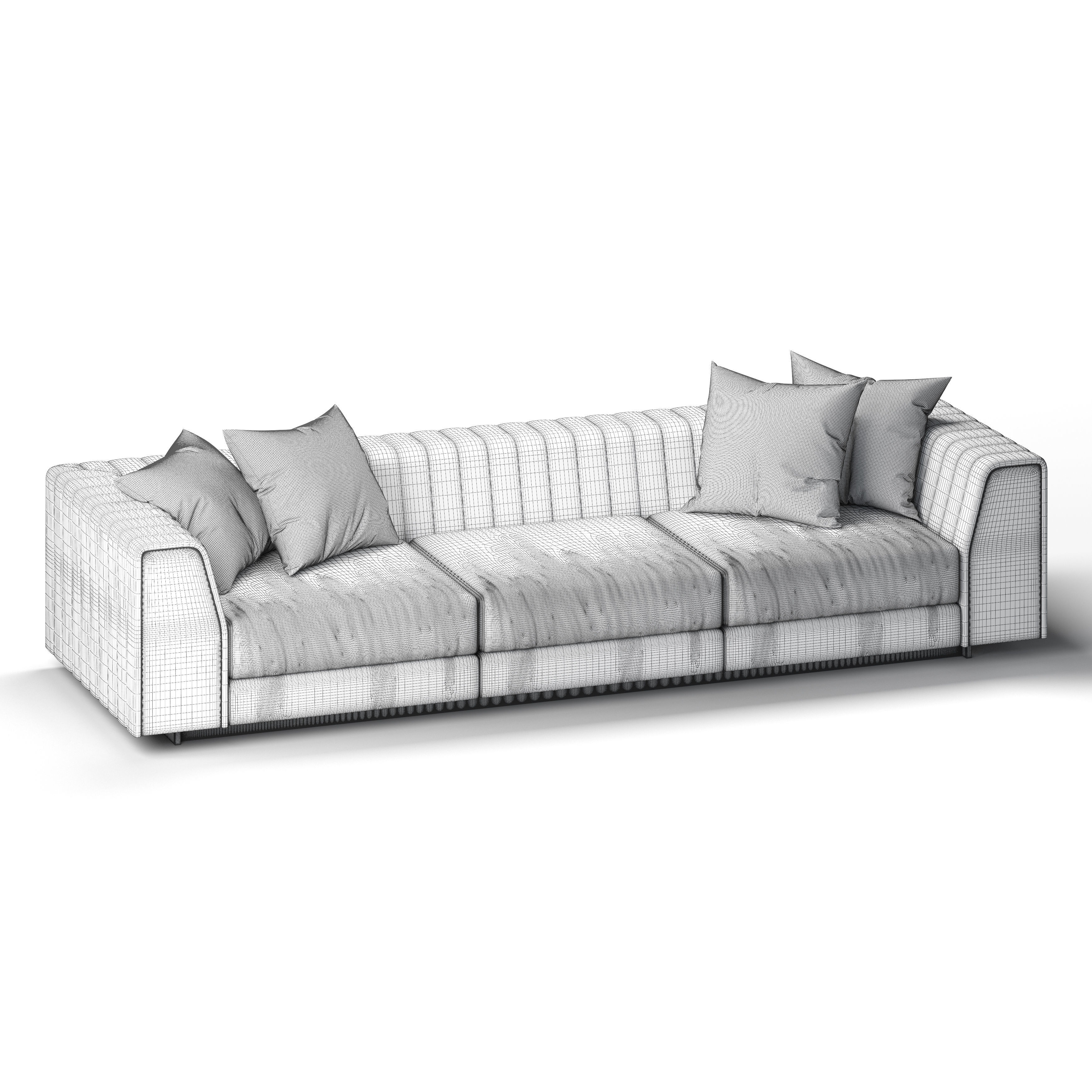 Harry Sofa 3D model_4