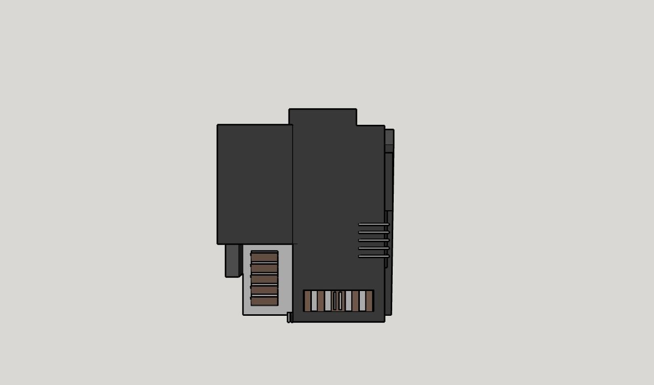 2 in 1 3D architectural models  3D model_9