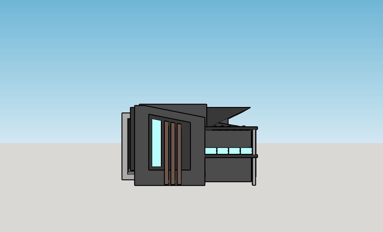 2 in 1 3D architectural models  3D model_7