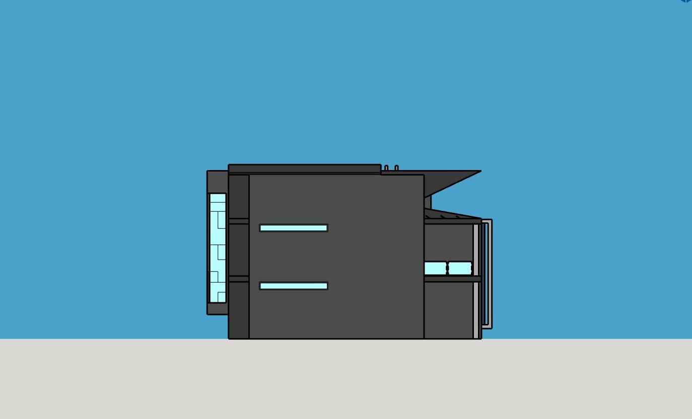 2 in 1 3D architectural models  3D model_32