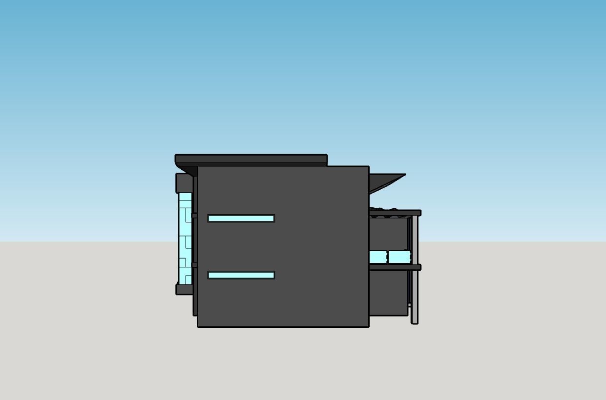 2 in 1 3D architectural models  3D model_27