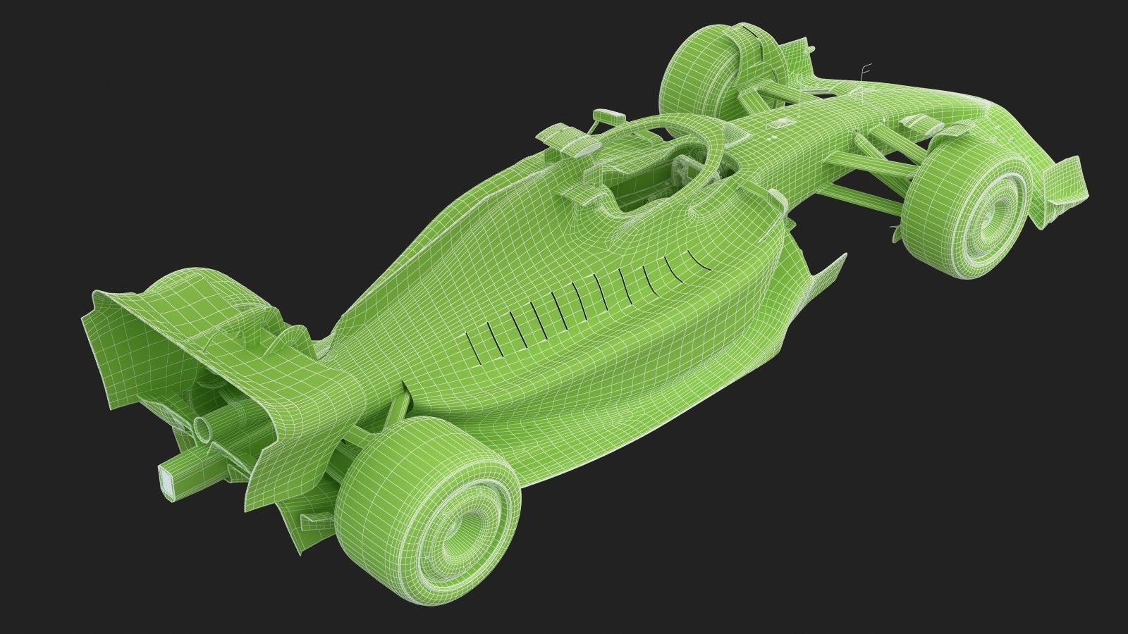 F1 Ferrari F1-75 2022 3D model_26