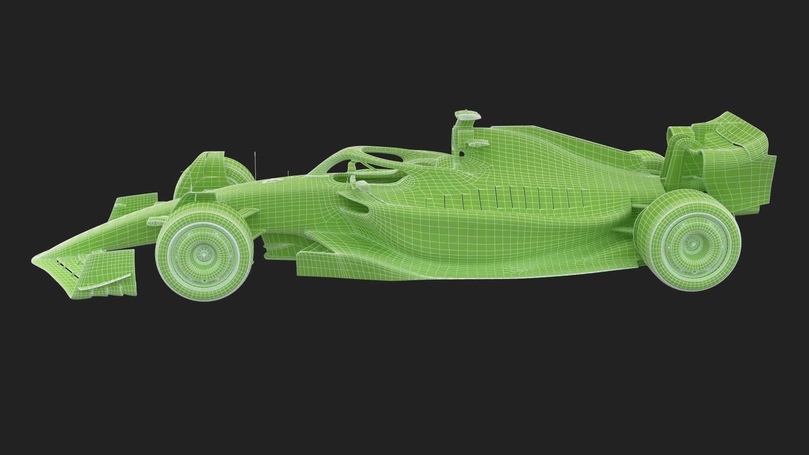 F1 Ferrari F1-75 2022 3D model_24