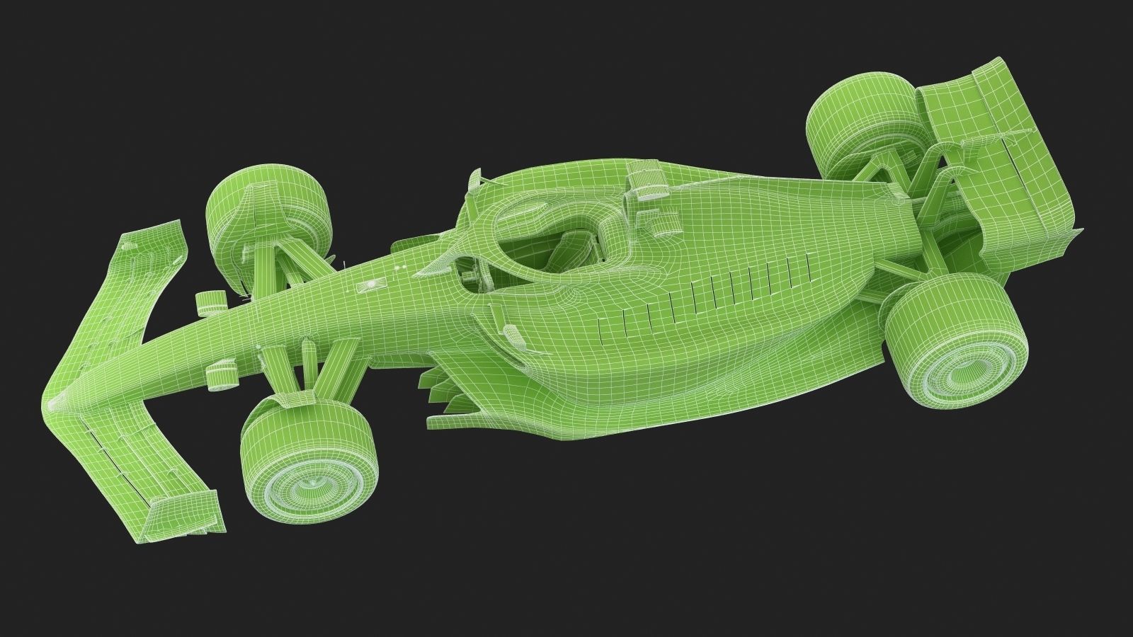 F1 Ferrari F1-75 2022 3D model_25