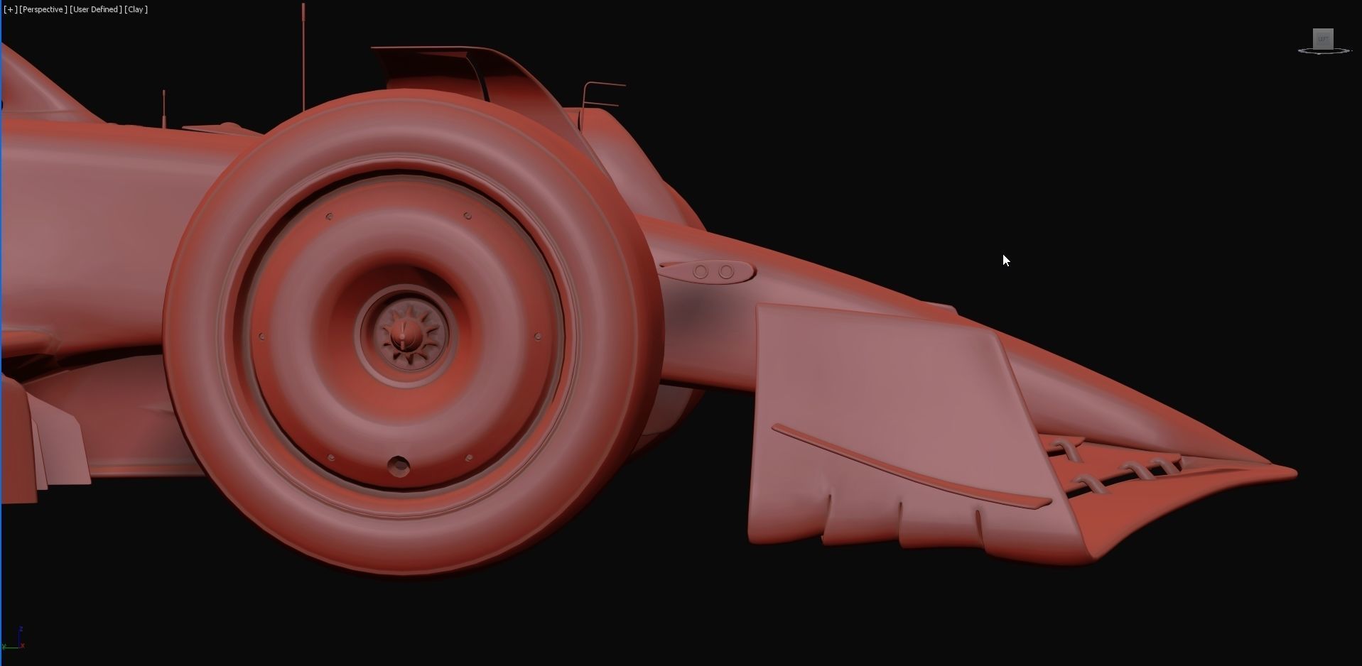 F1 Ferrari F1-75 2022 3D model_19