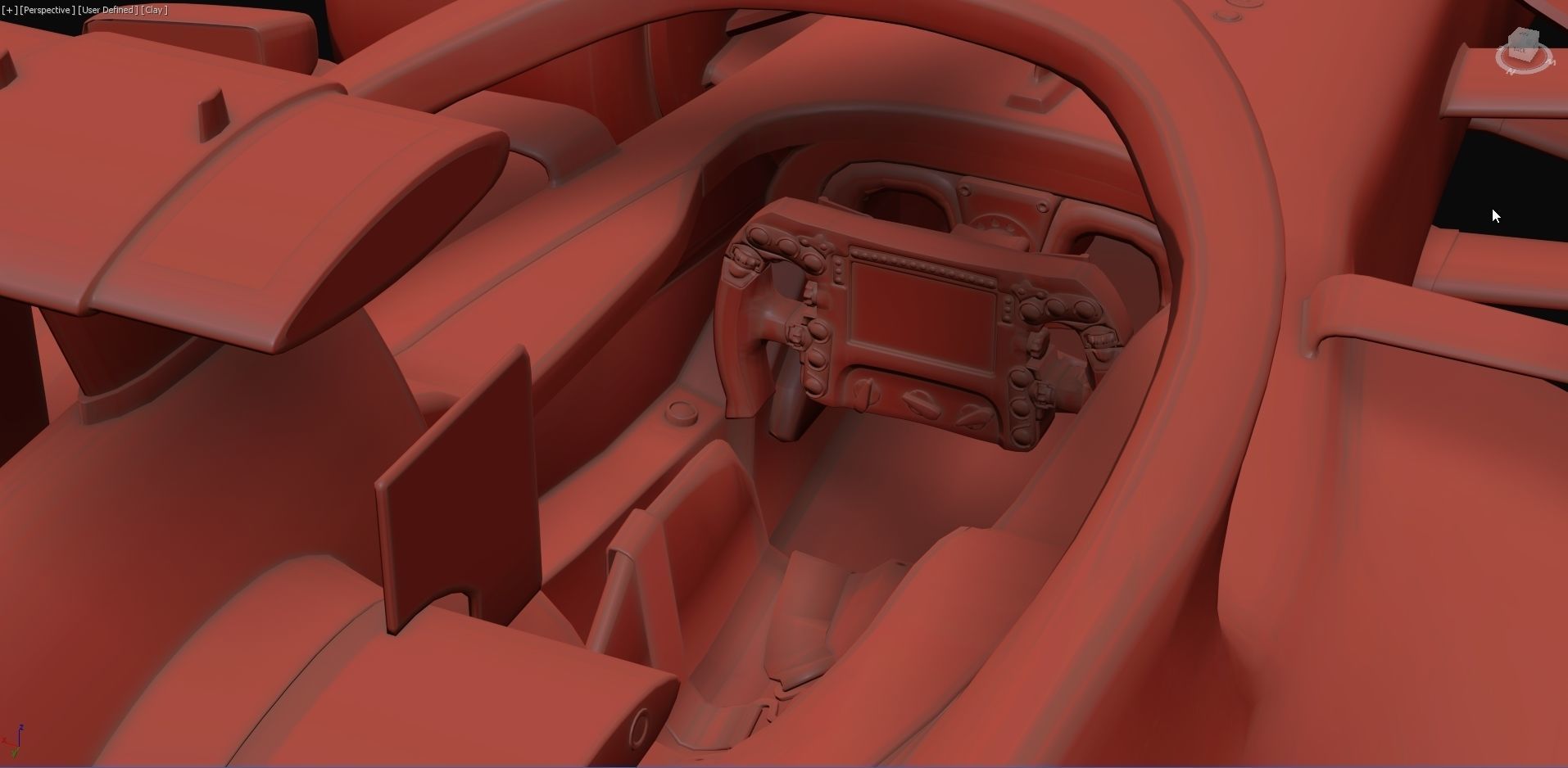 F1 Ferrari F1-75 2022 3D model_18