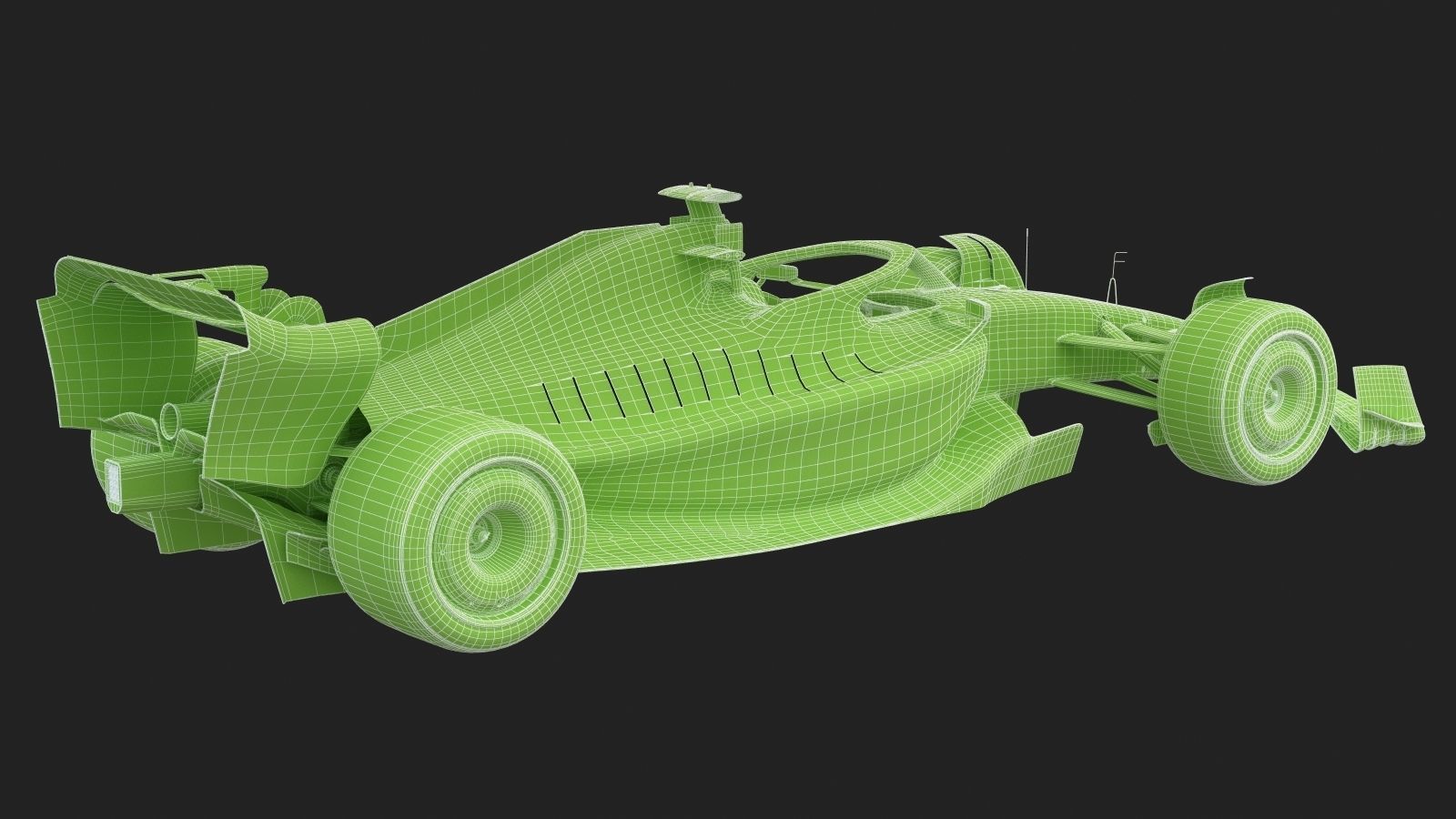 F1 Ferrari F1-75 2022 3D model_28