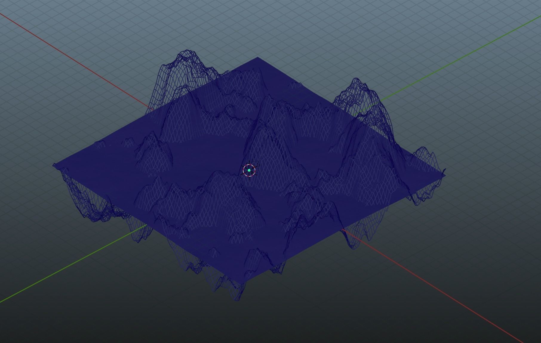 3D Rocky Mountains and Ocean Landscape Model - Fjords 3D model_1