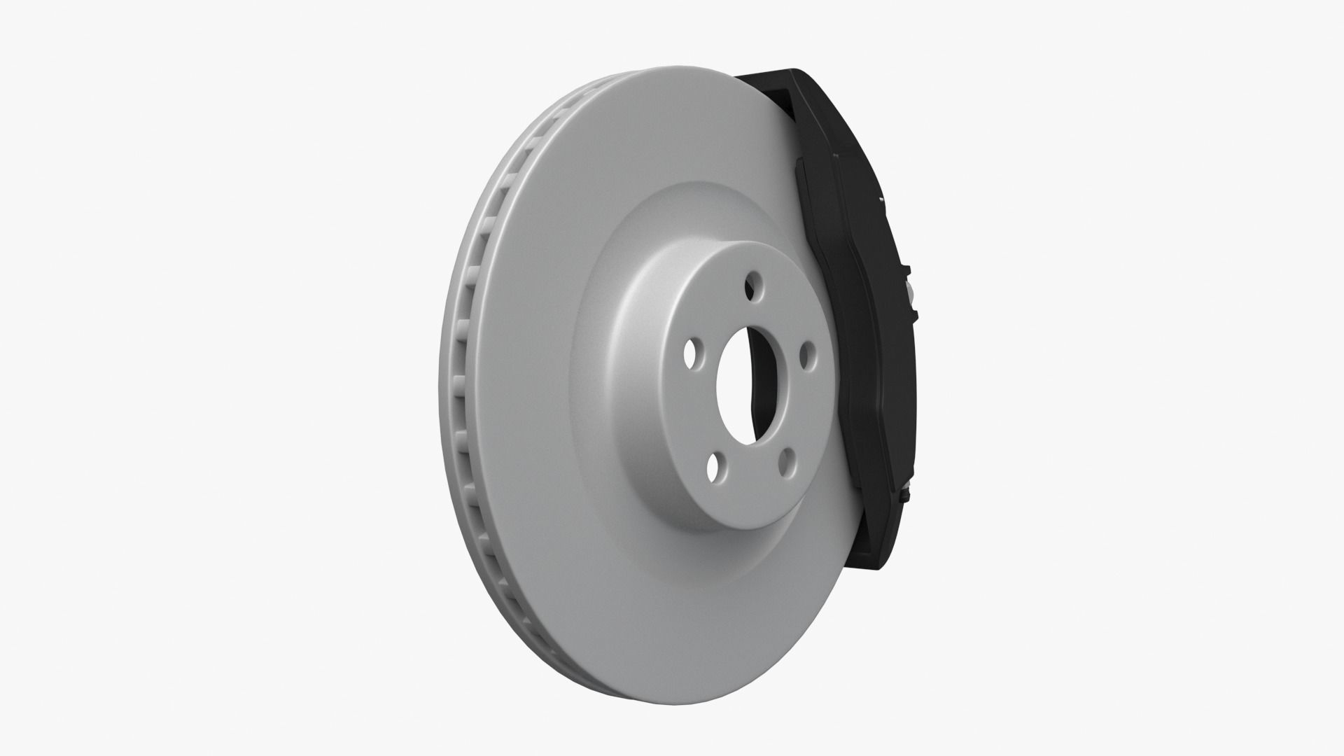 Brake Disc 3D model_1