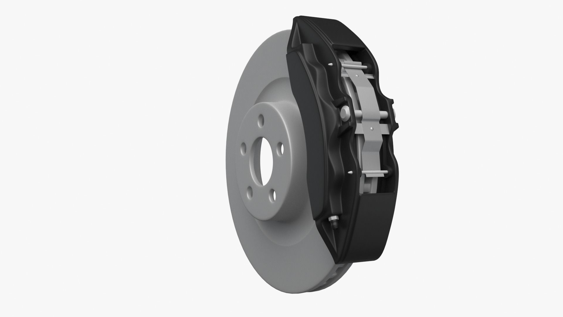 Brake Disc 3D model_4