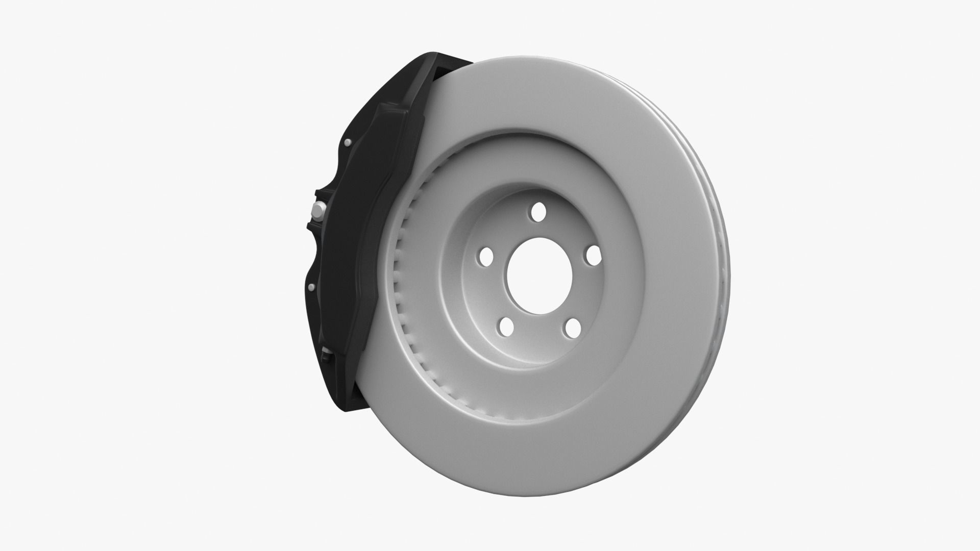 Brake Disc 3D model_2