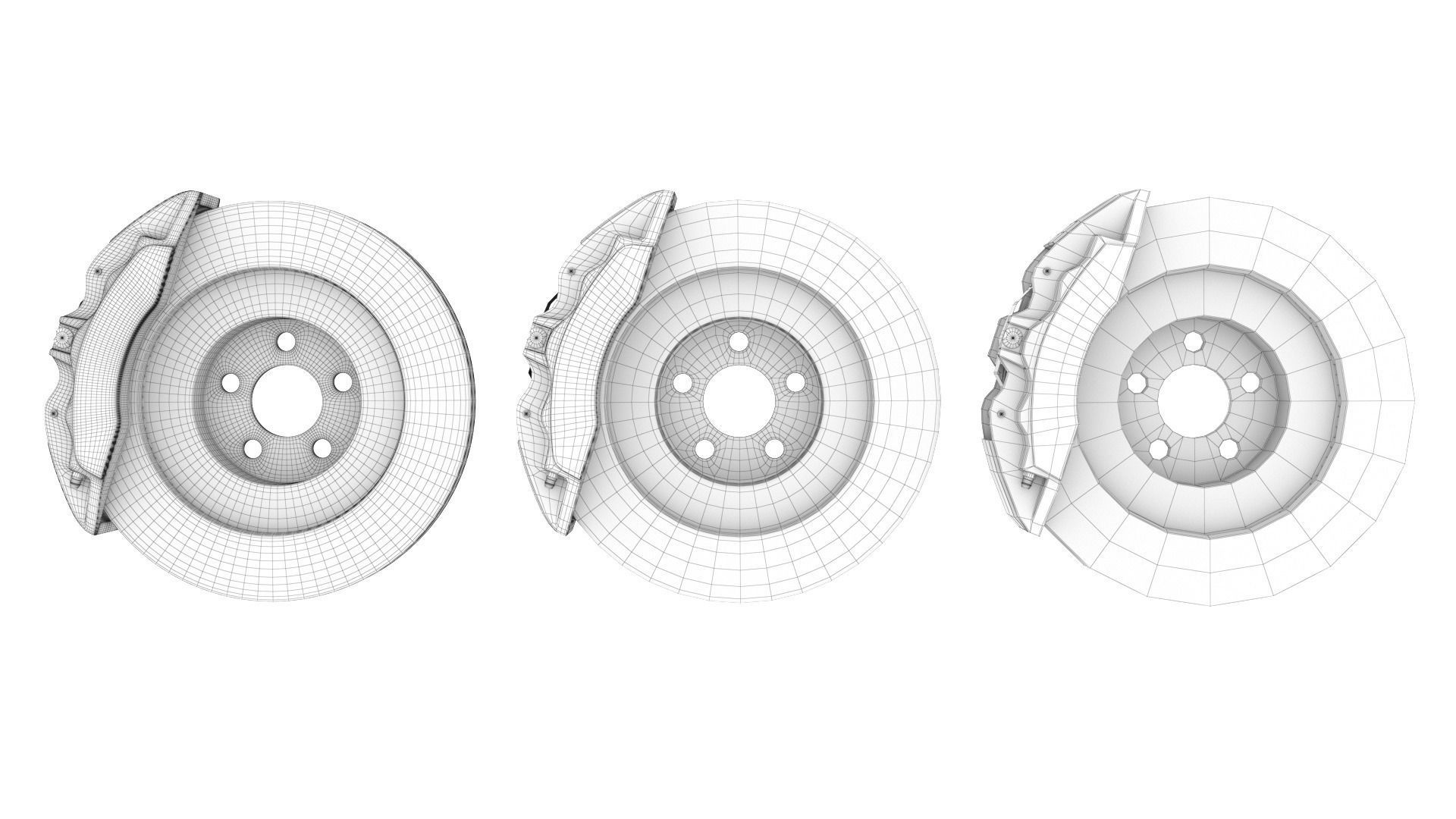 Brake Disc 3D model_14