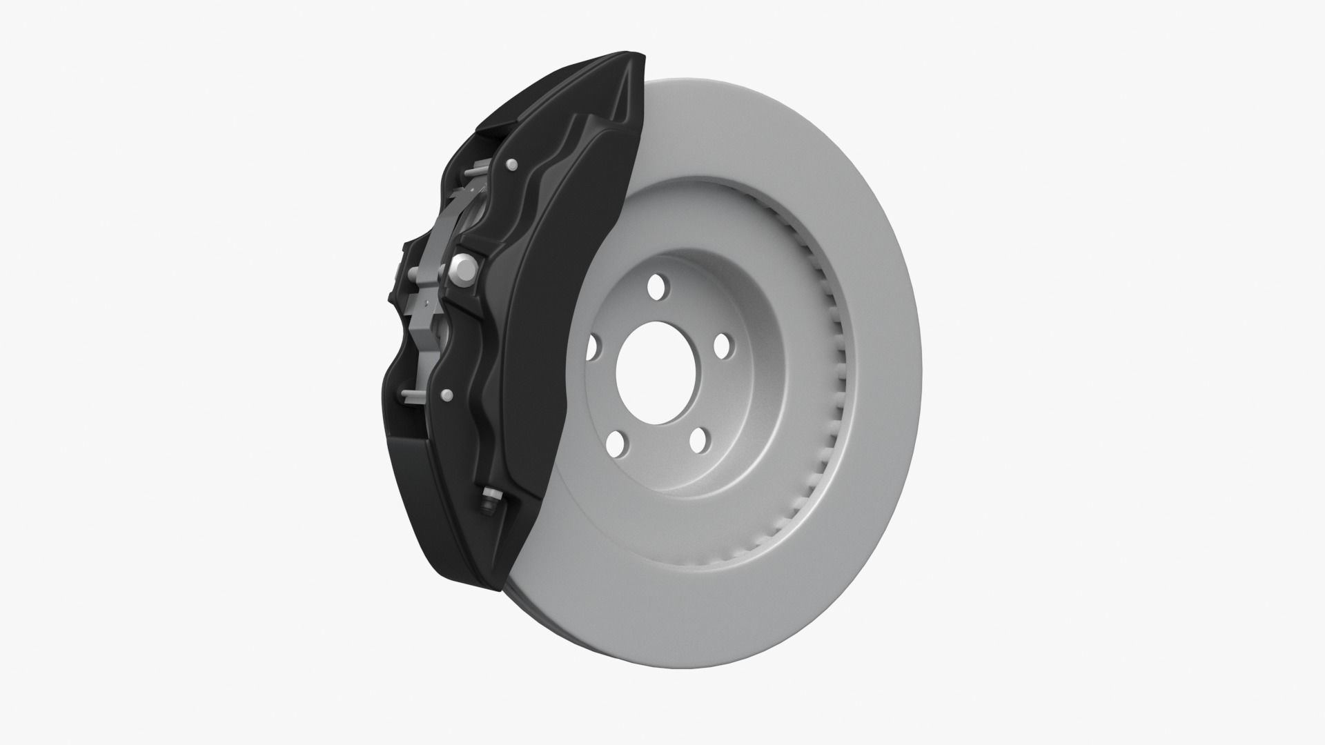 Brake Disc 3D model_3