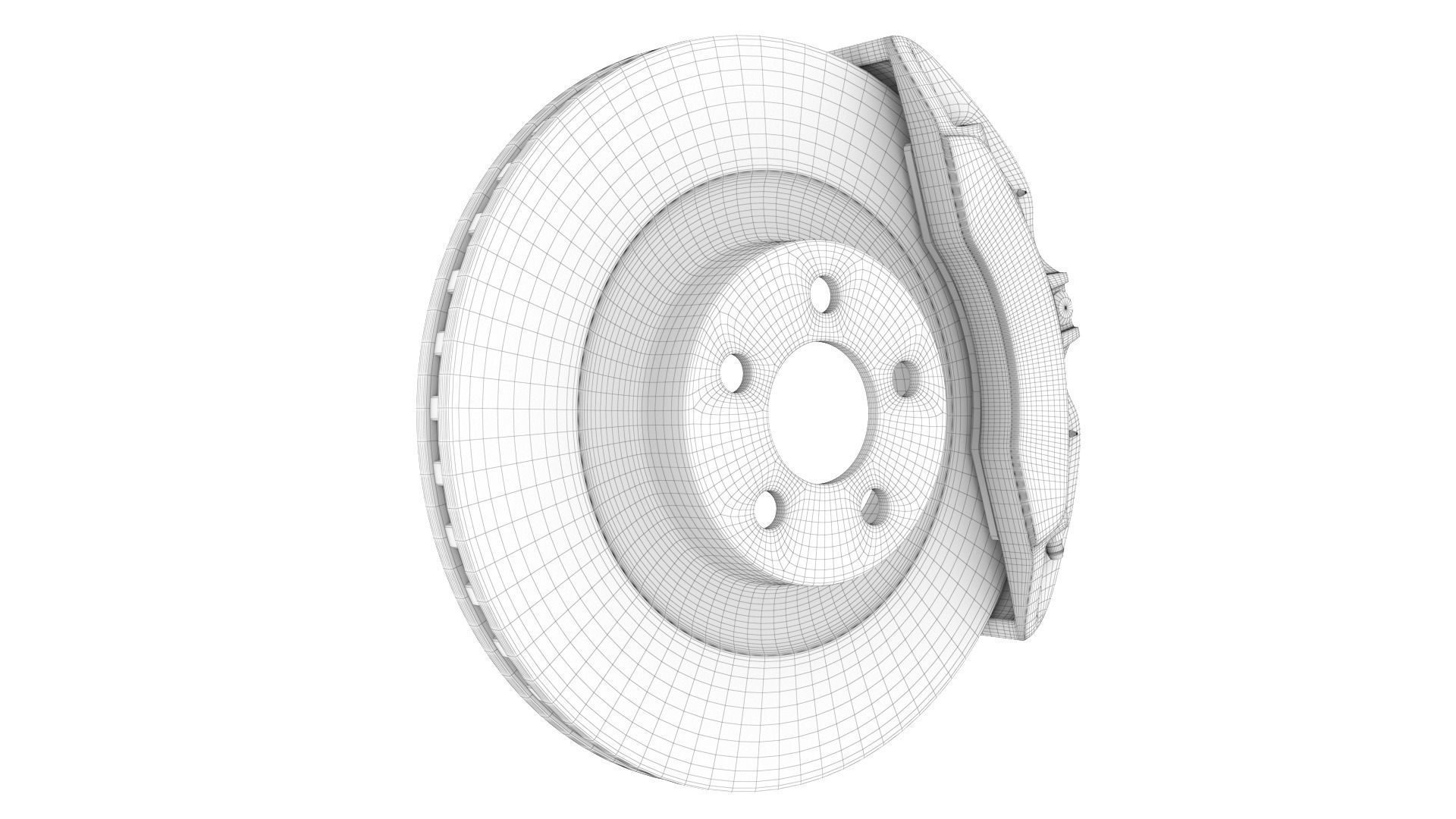 Brake Disc 3D model_7